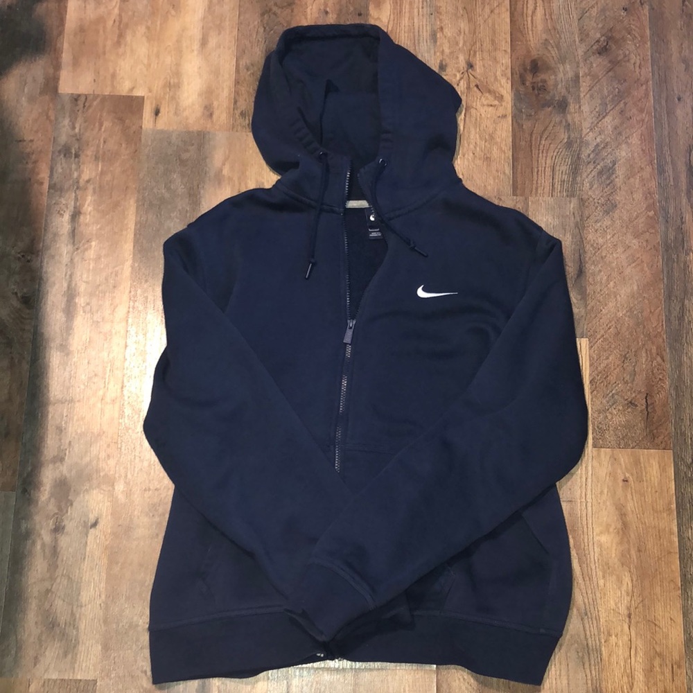 Blue Nike hoodie
